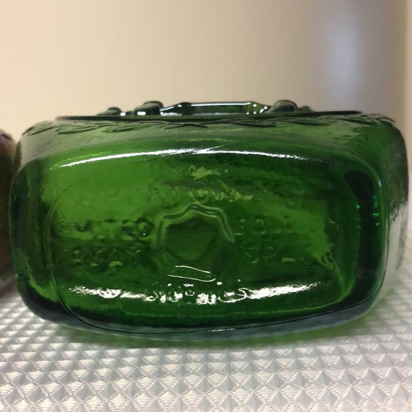 2 Wheaton Glass Apollo 15 & Apollo 17 Iridescent Decanter Bottles Vintage Rare - Picture 5 of 14